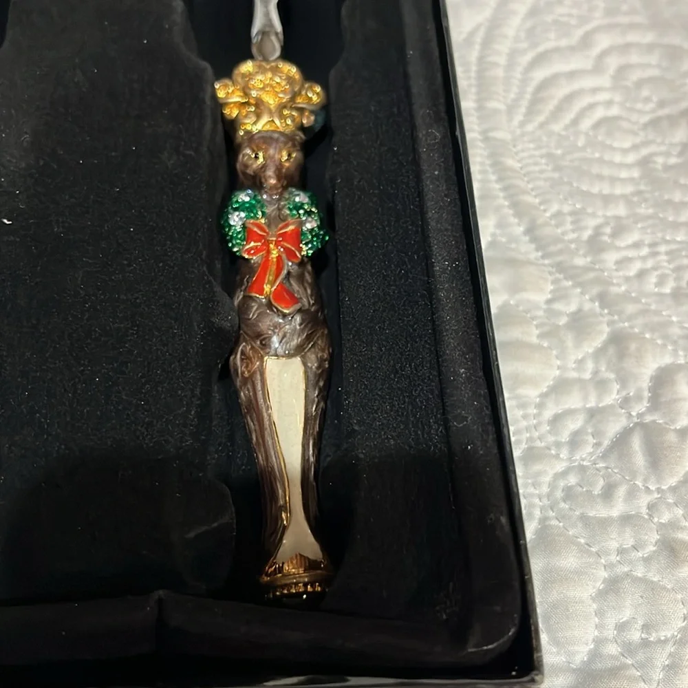 2 Saints fork and spoon‎ holiday set, new